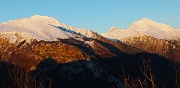 Ritorno al MONTE CASTELLO (1474 m.) con spettacolare tramonto il 9 dicembre 2012 - FOTOGALLERY